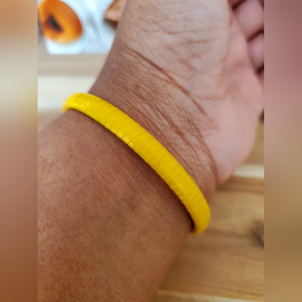 Standard Size Yellow Bangle